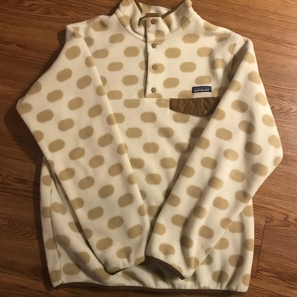 Patagonia Jackets & Blazers - Patagonia Polka Dot Snap Pullover